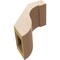 Ekena Millwork 5-inch W x 8-inch D x 8-inch H Del Monte Rough Cedar Woodgrain TimberThane Knee Brace, Primed BRCUR05X08X08DELRCPR - alternate 3